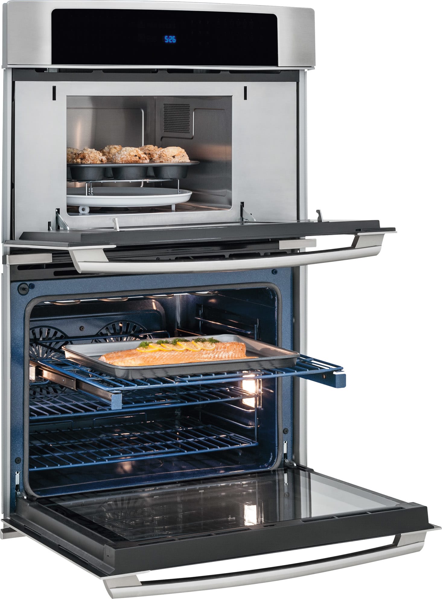 Electrolux EW30MC65PS 30" Wall Oven and Microwave Combination with