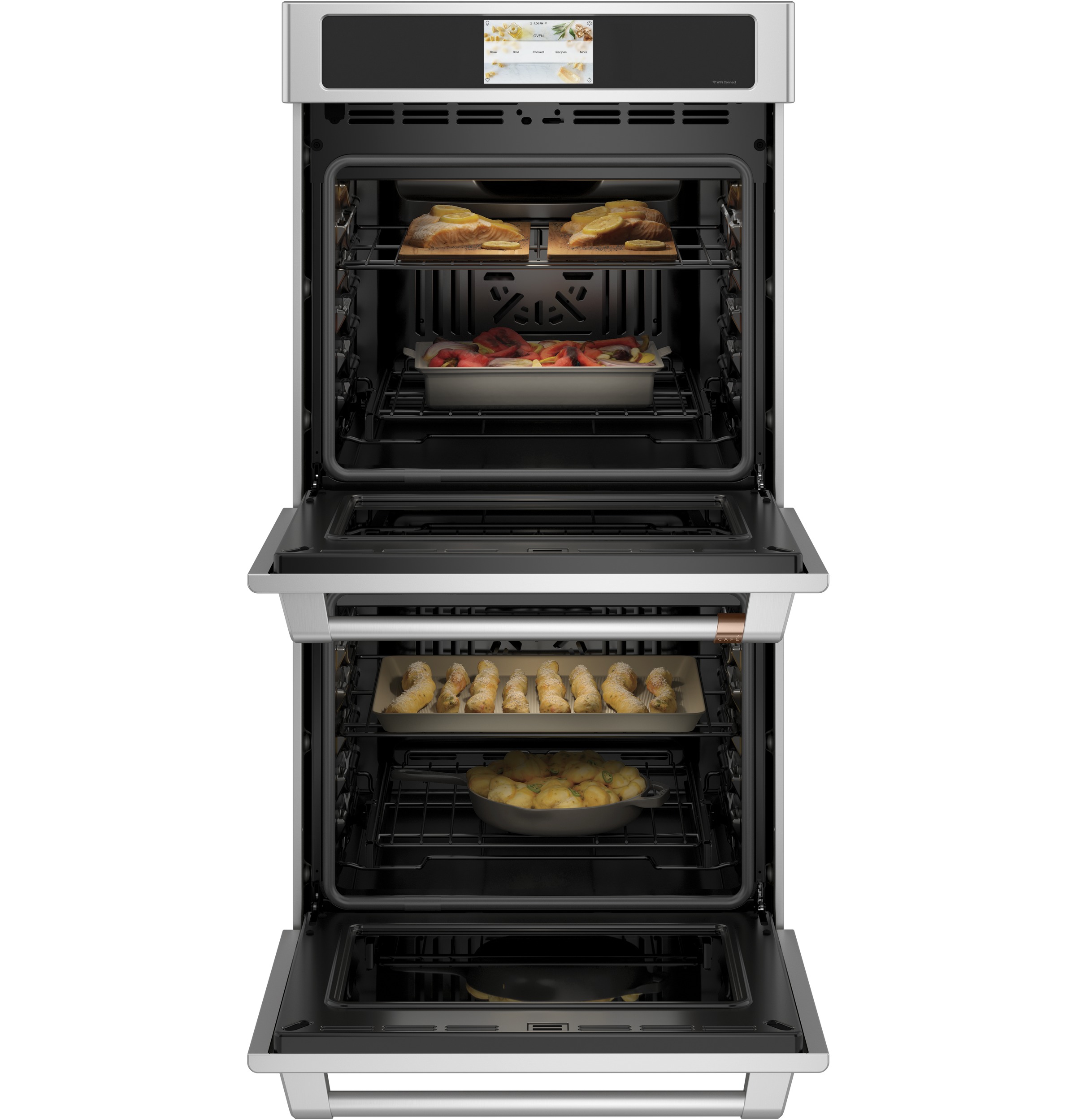 Cafe CKD70DP2NS1 Café™ 27" Smart Double Wall Oven with Convection