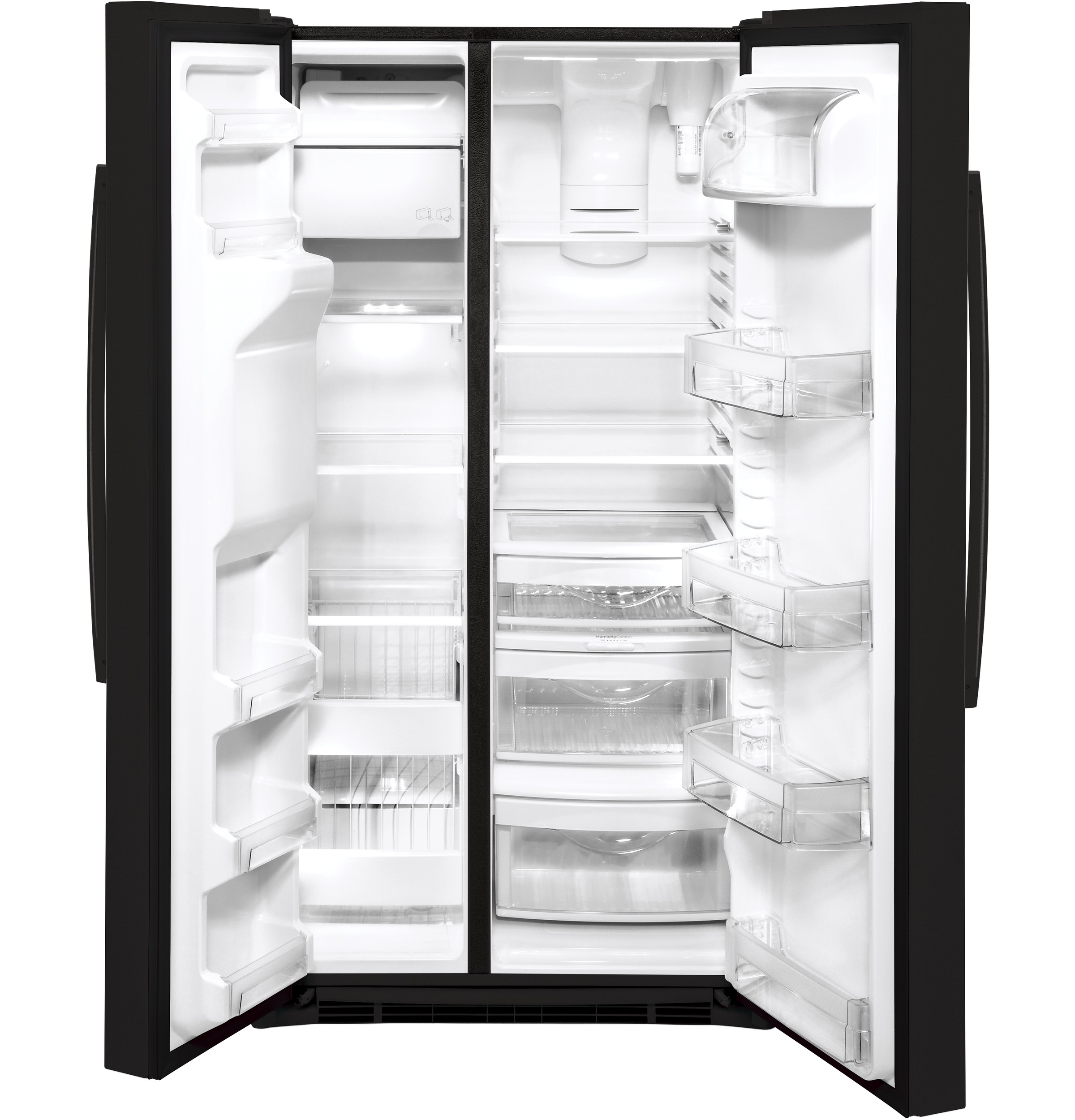 GE GSS25IGNBB GE® 25.1 Cu. Ft. SideBySide Refrigerator GE