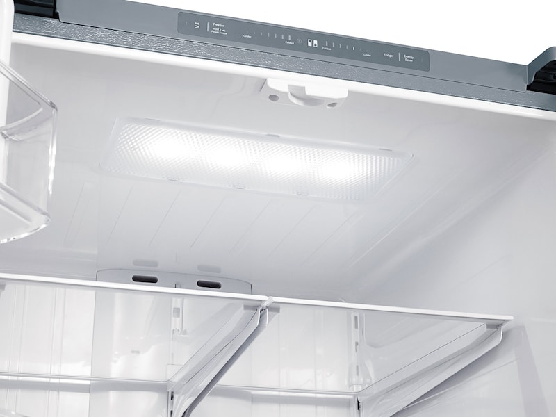 Model: RF220NCTASR | Samsung 22 cu. ft. French Door Refrigerator 