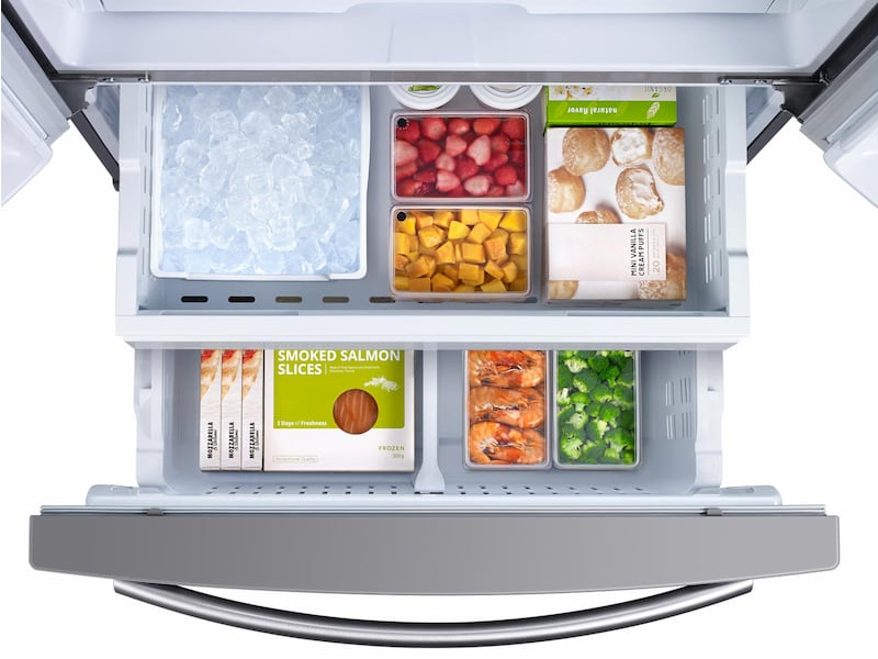 Model: RF261BEAESR | Samsung 26 cu. ft. French Door Refrigerator with Internal Filtered Water