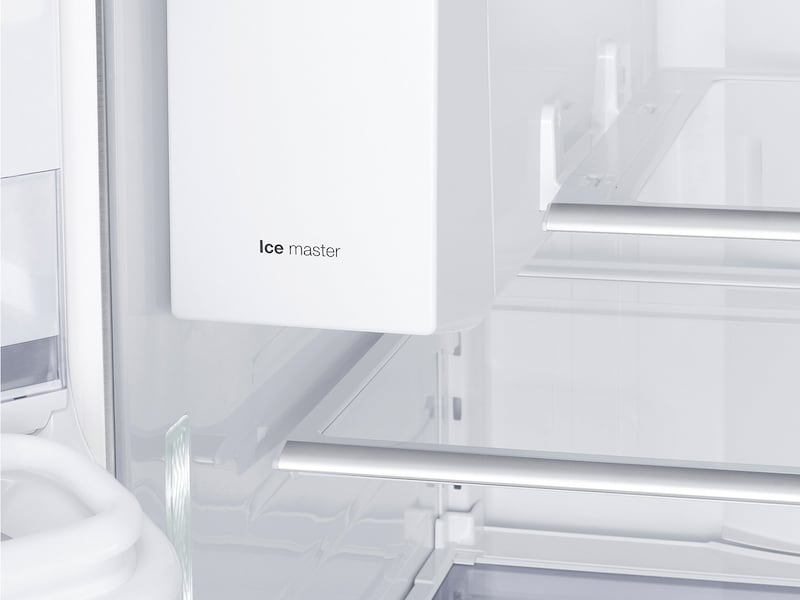 Model: RF25HMEDBWW | Samsung 25 cu. ft. 4-Door French Door Refrigerator 