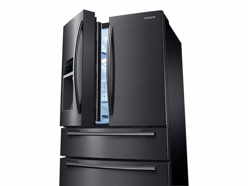 Model: RF25HMEDBSG | Samsung 25 cu. ft. 4-Door French Door Refrigerator 