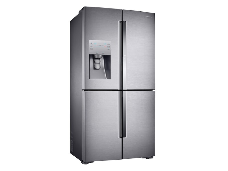 Model: RF22K9381SR | Samsung 22 cu. ft. Counter Depth 4-Door Flex™ Food Showcase Refrigerator with FlexZone™ 