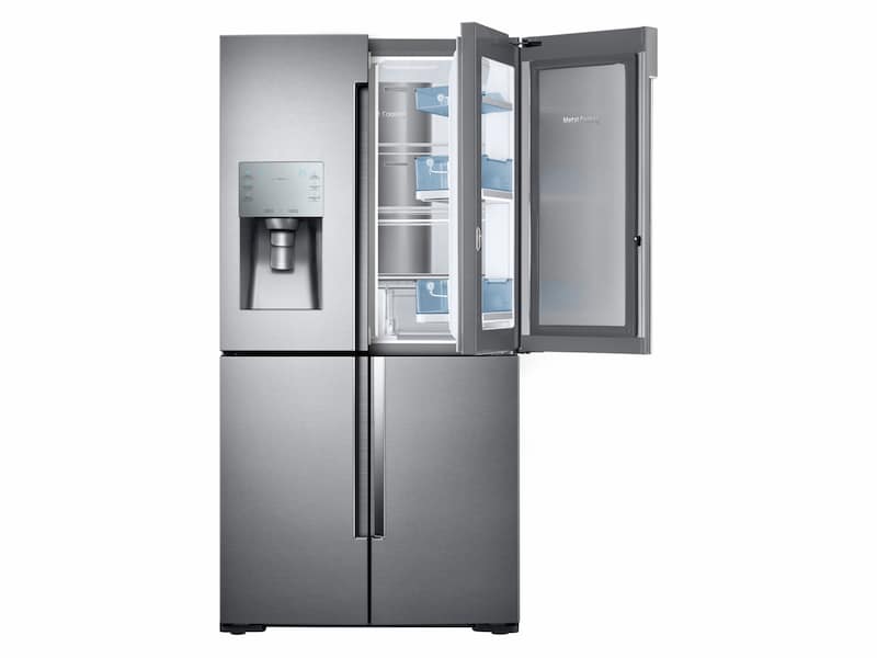Model: RF28K9380SR | Samsung 28 cu. ft. 4-Door Flex™ Food Showcase Refrigerator with FlexZone™ 