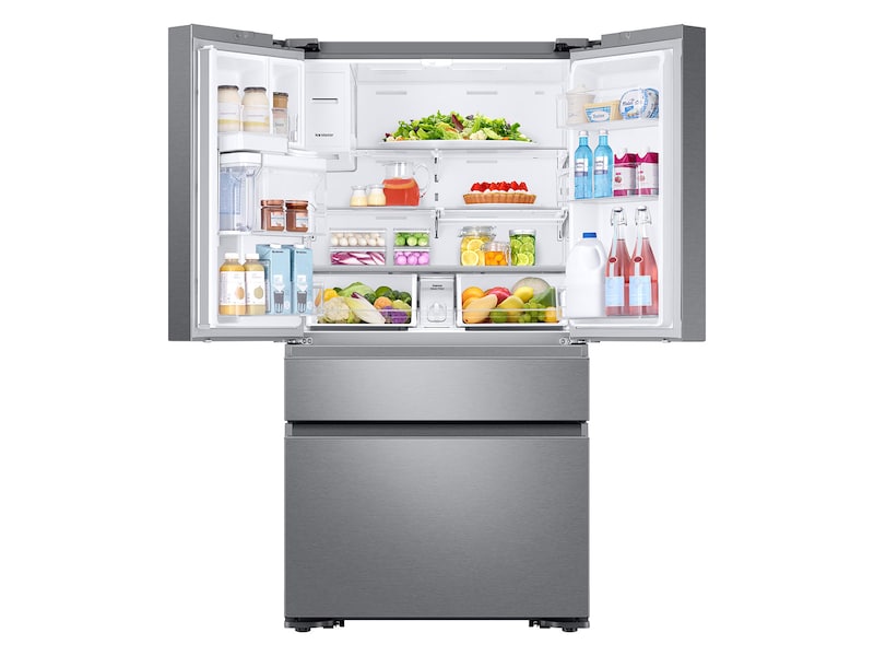 Model: RF23M8070SR | Samsung 23 cu. ft. Capacity Counter Depth 4-Door French Door Refrigerator