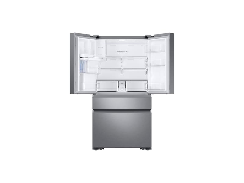 Model: RF23M8570SR | Samsung 22 cu. ft. Capacity Counter Depth 4-Door French Door Refrigerator with Family Hub™ Recessed Handles (2017)
