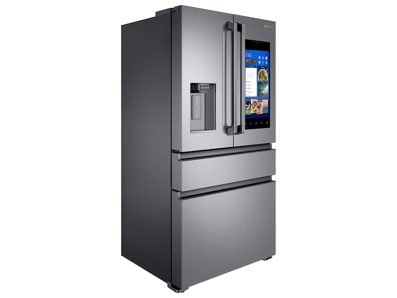 Model: RF23M8590SR | Samsung 22 cu. ft. Capacity Counter Depth 4-Door French Door Refrigerator with Family Hub