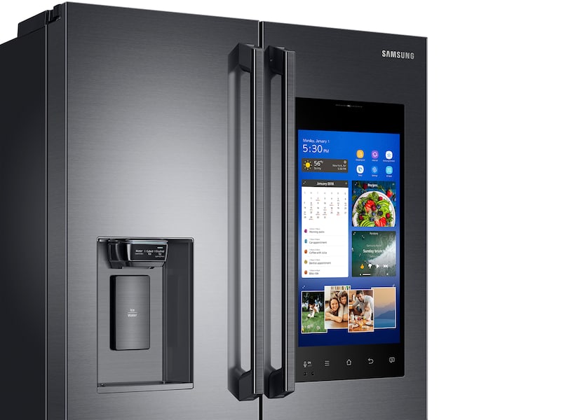 Model: RF23M8590SG | Samsung 22 cu. ft. Capacity Counter Depth 4-Door French Door Refrigerator with Family Hub™(2017)