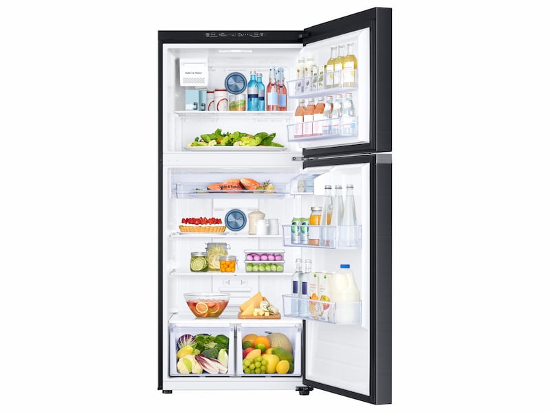 Model: RT21M6215SG | Samsung 21 cu. ft. Capacity Top Freezer Refrigerator with FlexZone™ and Automatic Ice Maker