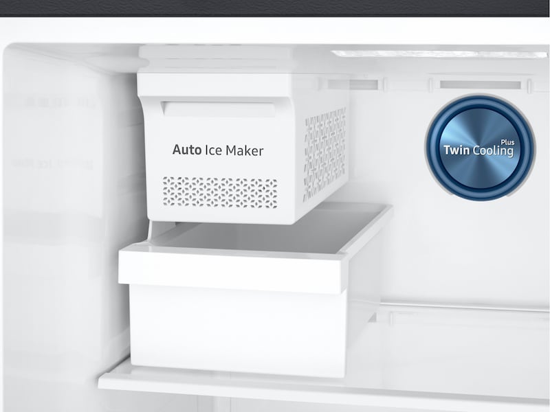 Model: RT21M6215SG | Samsung 21 cu. ft. Capacity Top Freezer Refrigerator with FlexZone™ and Automatic Ice Maker