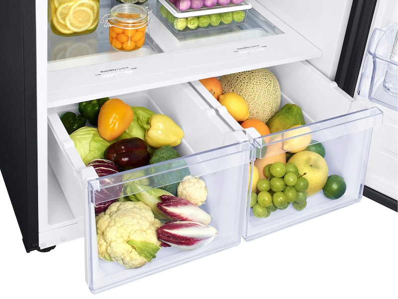 Model: RT21M6215SG | Samsung 21 cu. ft. Capacity Top Freezer Refrigerator with FlexZone™ and Automatic Ice Maker