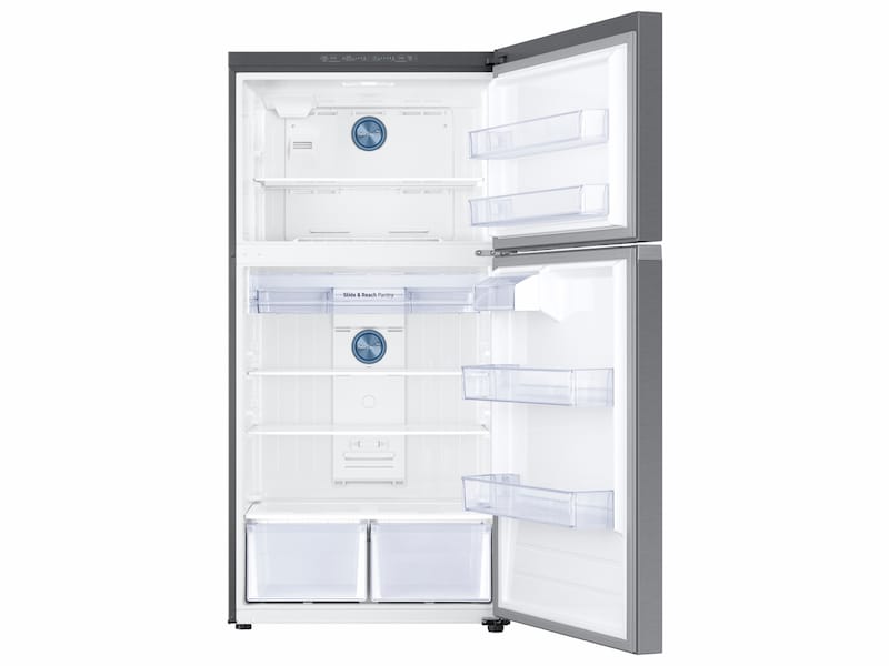 Model: RT18M6213SR | Samsung 18 cu. ft. Capacity Top Freezer Refrigerator with FlexZone™