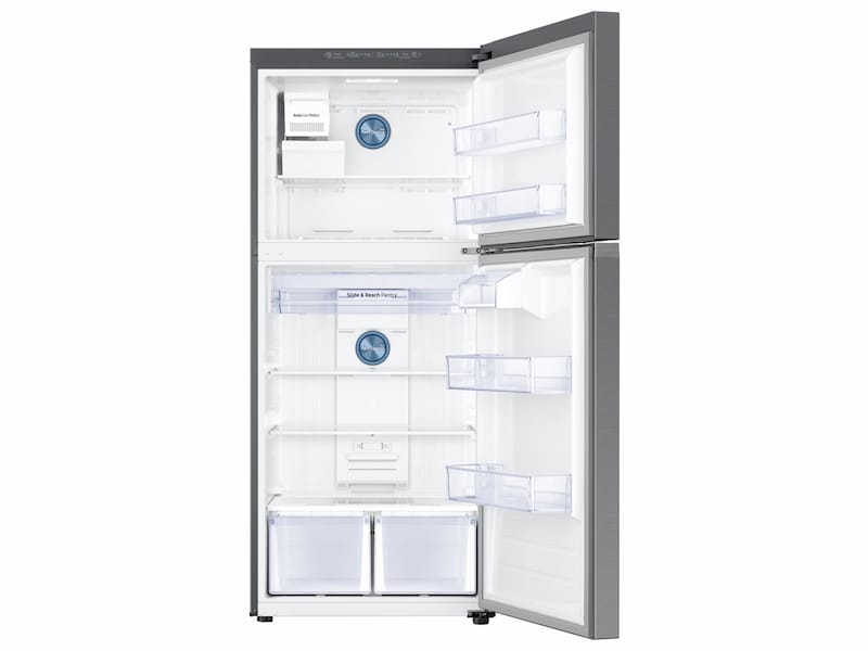 Model: RT18M6215SR | Samsung 18 cu. ft. Capacity Top Freezer Refrigerator with FlexZone™ and Automatic Ice Maker