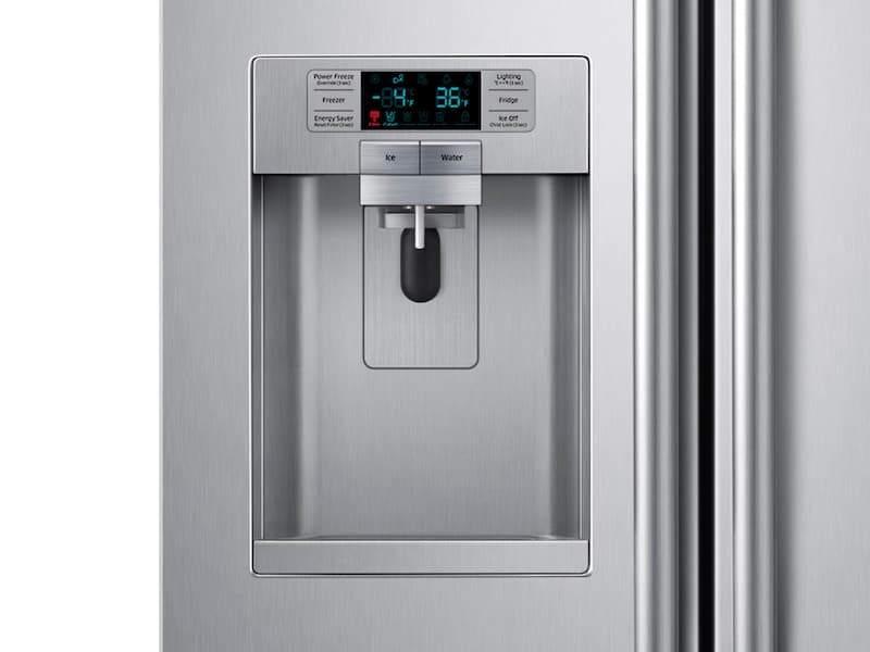 Model: RS22HDHPNSR | Samsung 22 cu. ft. Counter Depth Side-By-Side Refrigerator 