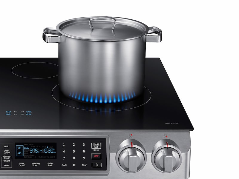 Samsung NE58K9560WS 5.8 cu. ft. Slide In Induction Range with