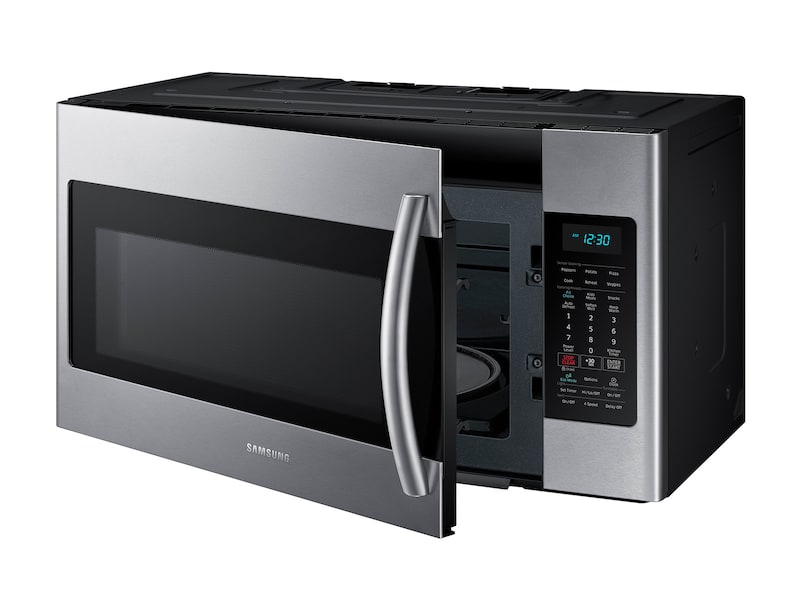 Model: ME18H704SFS | Samsung 1.8 cu. ft. Over The Range Microwave with Sensor Cooking 