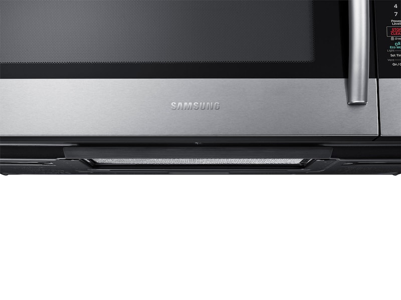 Model: ME18H704SFS | Samsung 1.8 cu. ft. Over The Range Microwave with Sensor Cooking 