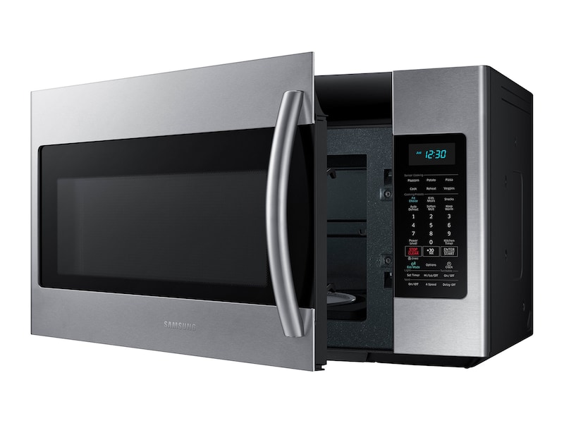 Model: ME18H704SFS | Samsung 1.8 cu. ft. Over The Range Microwave with Sensor Cooking 