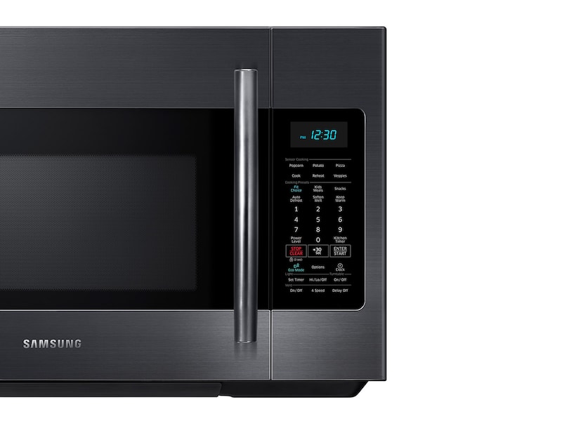 Model: ME18H704SFG | Samsung 1.8 cu. ft. Over The Range Microwave with Sensor Cooking 