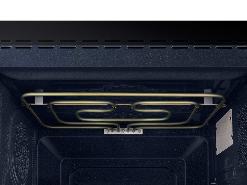 Model: MC12J8035CT | Samsung 1.2 cu. ft. PowerGrill Duo™ Countertop Microwave with Power Convection and Built-In Application in Black