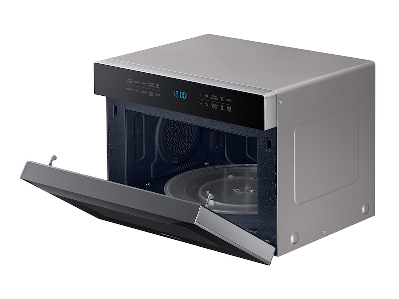 Model: MC12J8035CT | Samsung 1.2 cu. ft. PowerGrill Duo™ Countertop Microwave with Power Convection and Built-In Application in Black