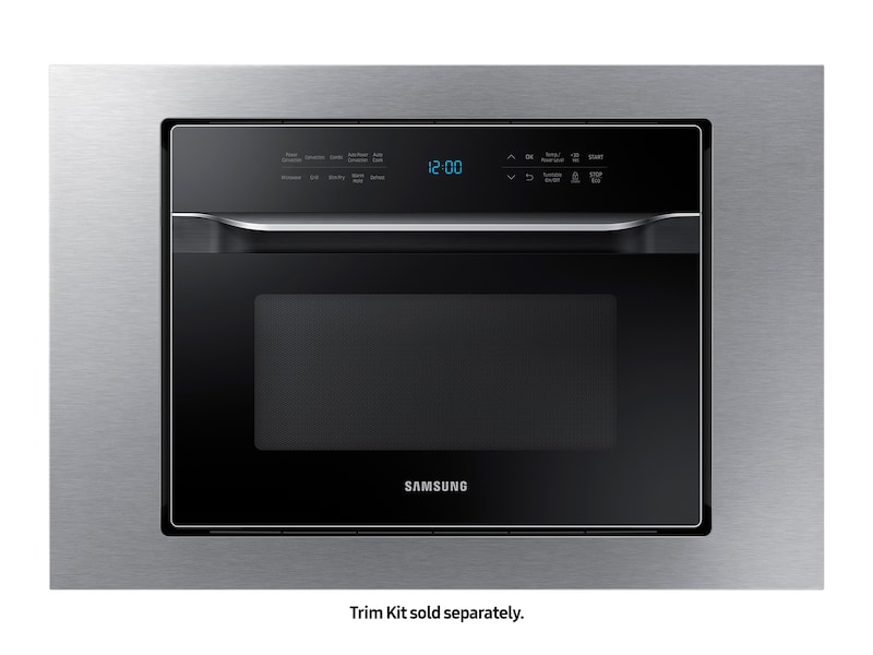 Model: MC12J8035CT | Samsung 1.2 cu. ft. PowerGrill Duo™ Countertop Microwave with Power Convection and Built-In Application in Black