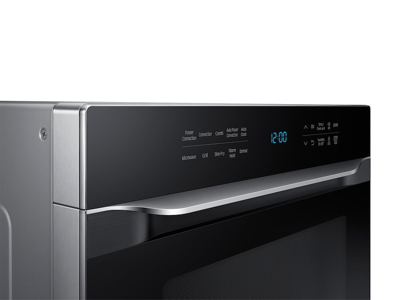 Model: MC12J8035CT | Samsung 1.2 cu. ft. PowerGrill Duo™ Countertop Microwave with Power Convection and Built-In Application in Black