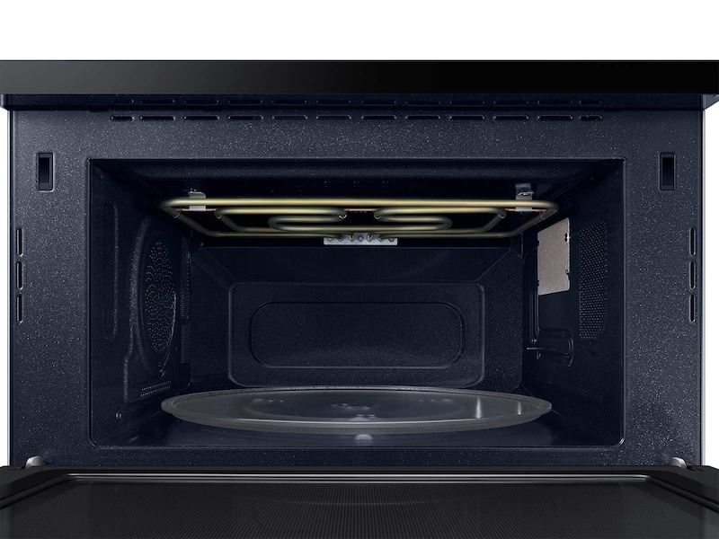 Model: MC12J8035CT | Samsung 1.2 cu. ft. PowerGrill Duo™ Countertop Microwave with Power Convection and Built-In Application in Black