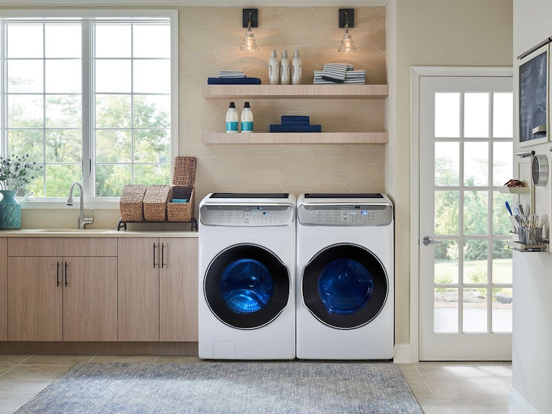 Model: DVG60M9900W | Samsung DV9900 7.5 cu. ft. FlexDry™ Gas Dryer