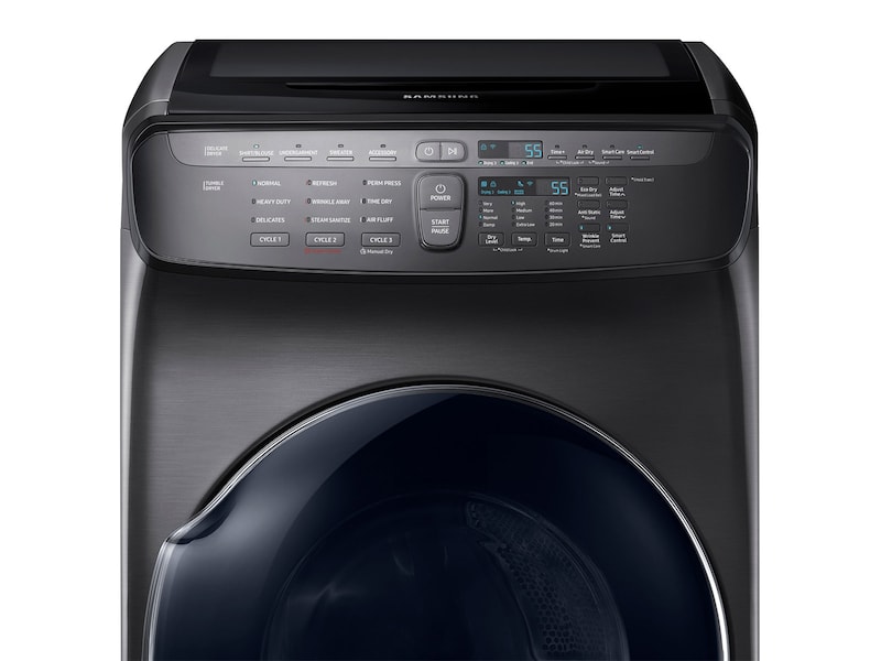 Model: DVE55M9600V | Samsung DV9600 7.5 cu. ft. FlexDry™ Electric Dryer