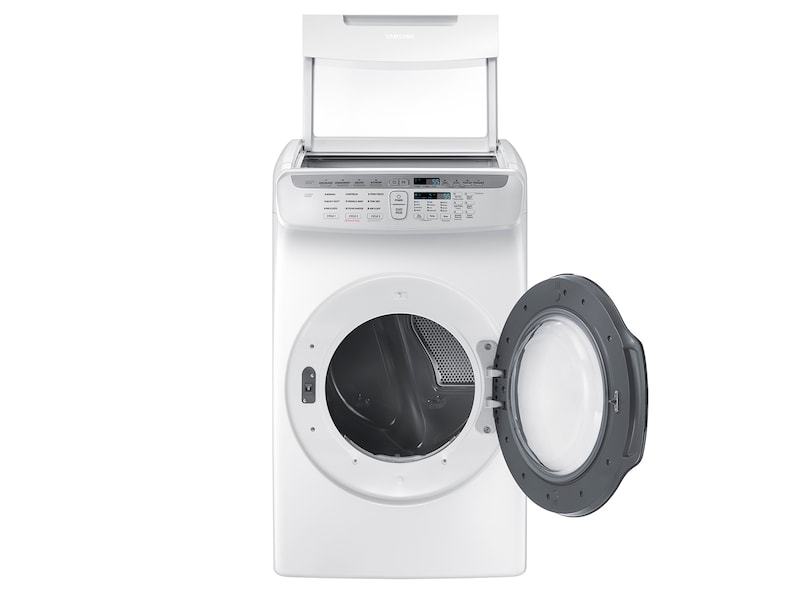 Model: DVG55M9600W | Samsung DV9600 7.5 cu. ft. FlexDry™ Gas Dryer
