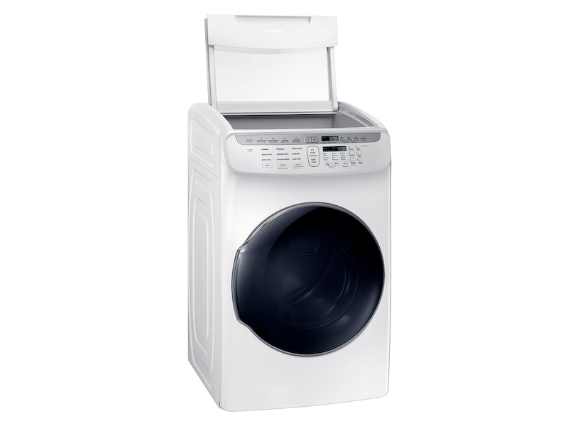 Model: DVG55M9600W | Samsung DV9600 7.5 cu. ft. FlexDry™ Gas Dryer