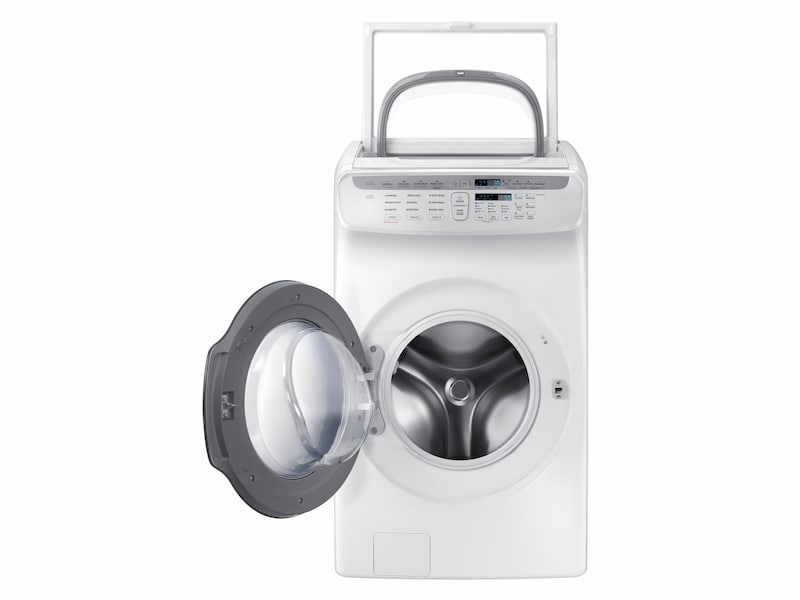 Model: WV55M9600AW | Samsung WV9600 5.5 Total cu. ft. FlexWash™ Washer