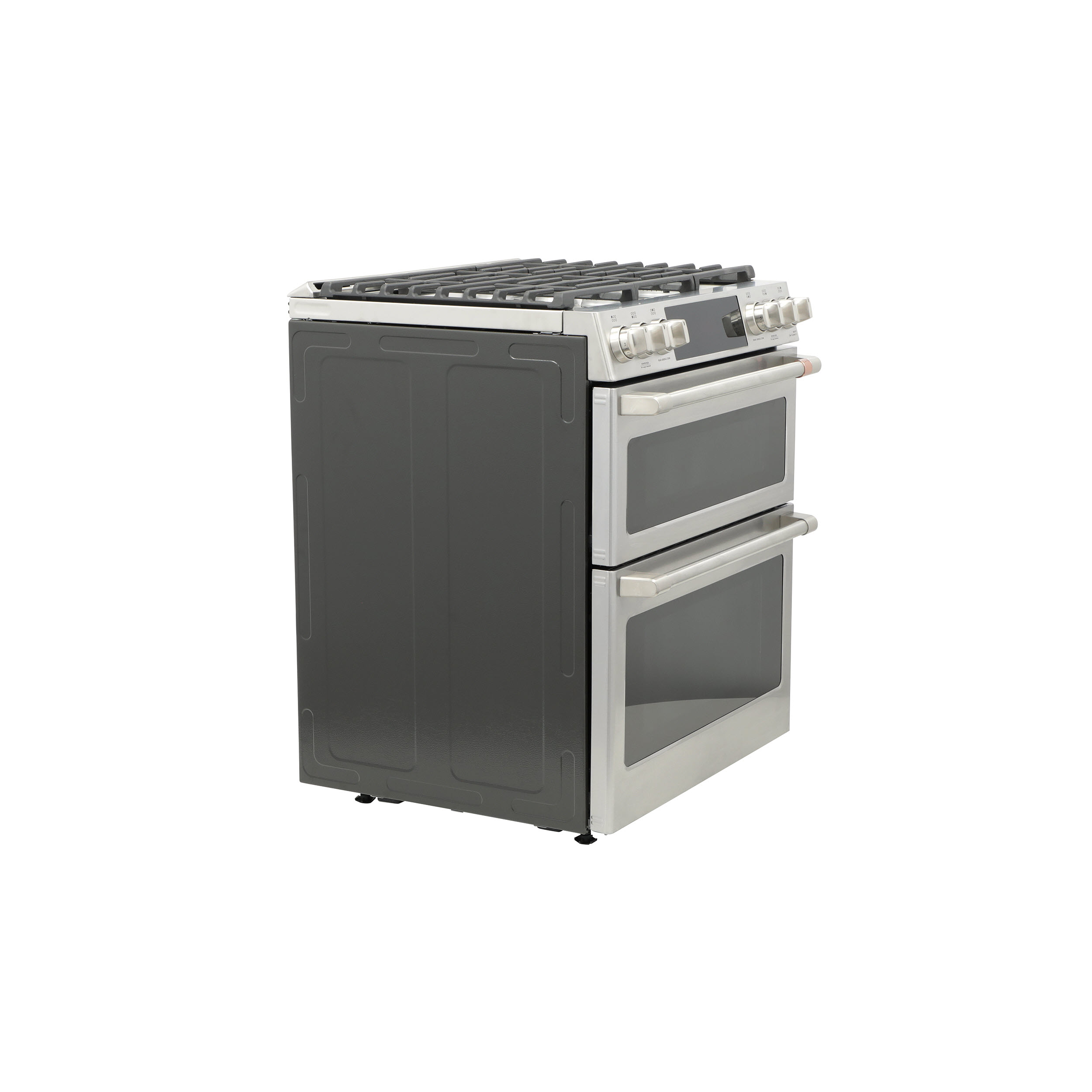 Cafe CGS750P2MS1 Café™ 30" Smart SlideIn, FrontControl, Gas DoubleOven Range with