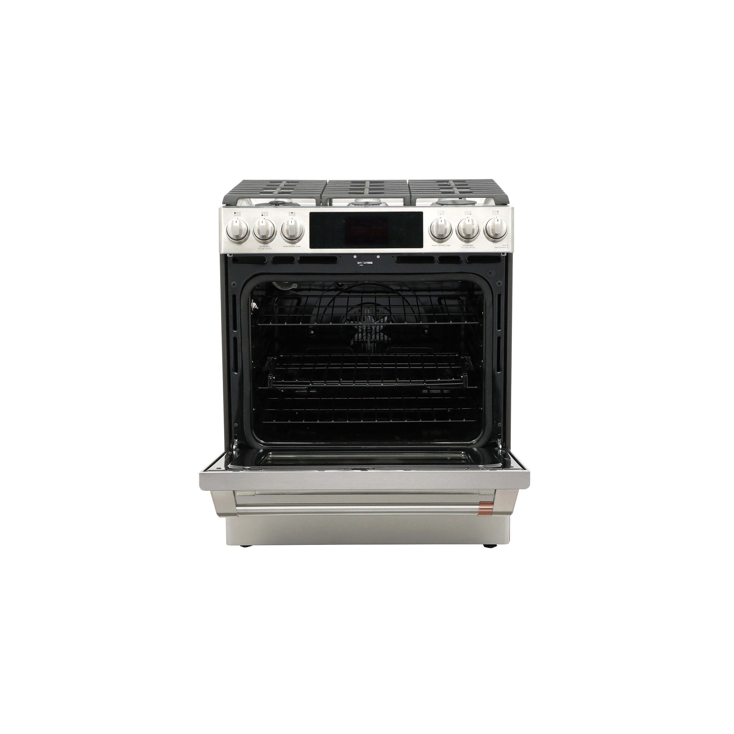Cafe C2s900p2ms1 Cafe 30 Smart Slide In Front Control Dual