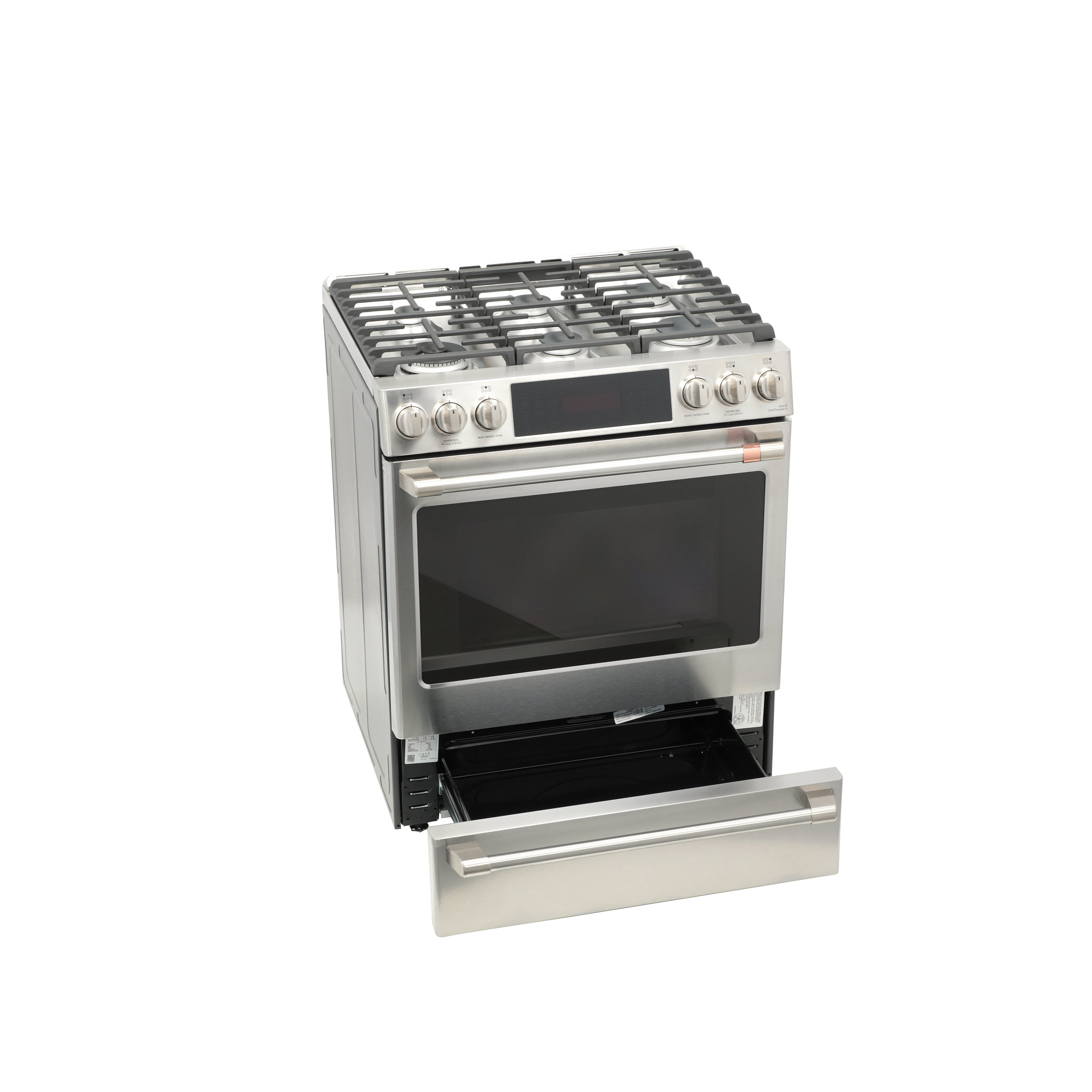 Cafe C2s900p2ms1 Cafe 30 Smart Slide In Front Control Dual