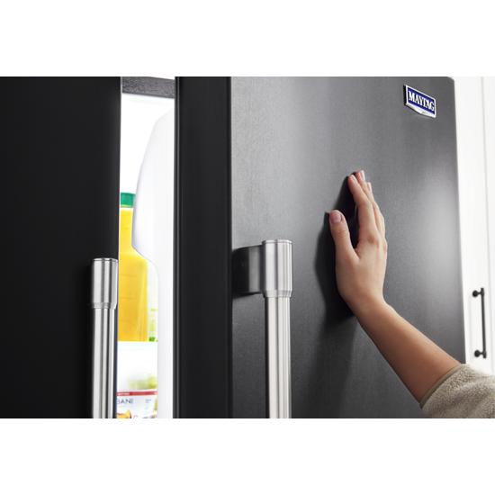 36-Inch Wide Side-by-Side Refrigerator with Exterior Ice and Water Dispenser - 25 Cu. Ft.