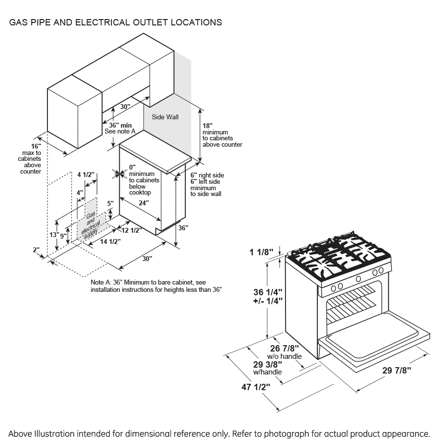 Cafe CGS700P4MW2 Café™ 30" Smart SlideIn, FrontControl, Gas Range