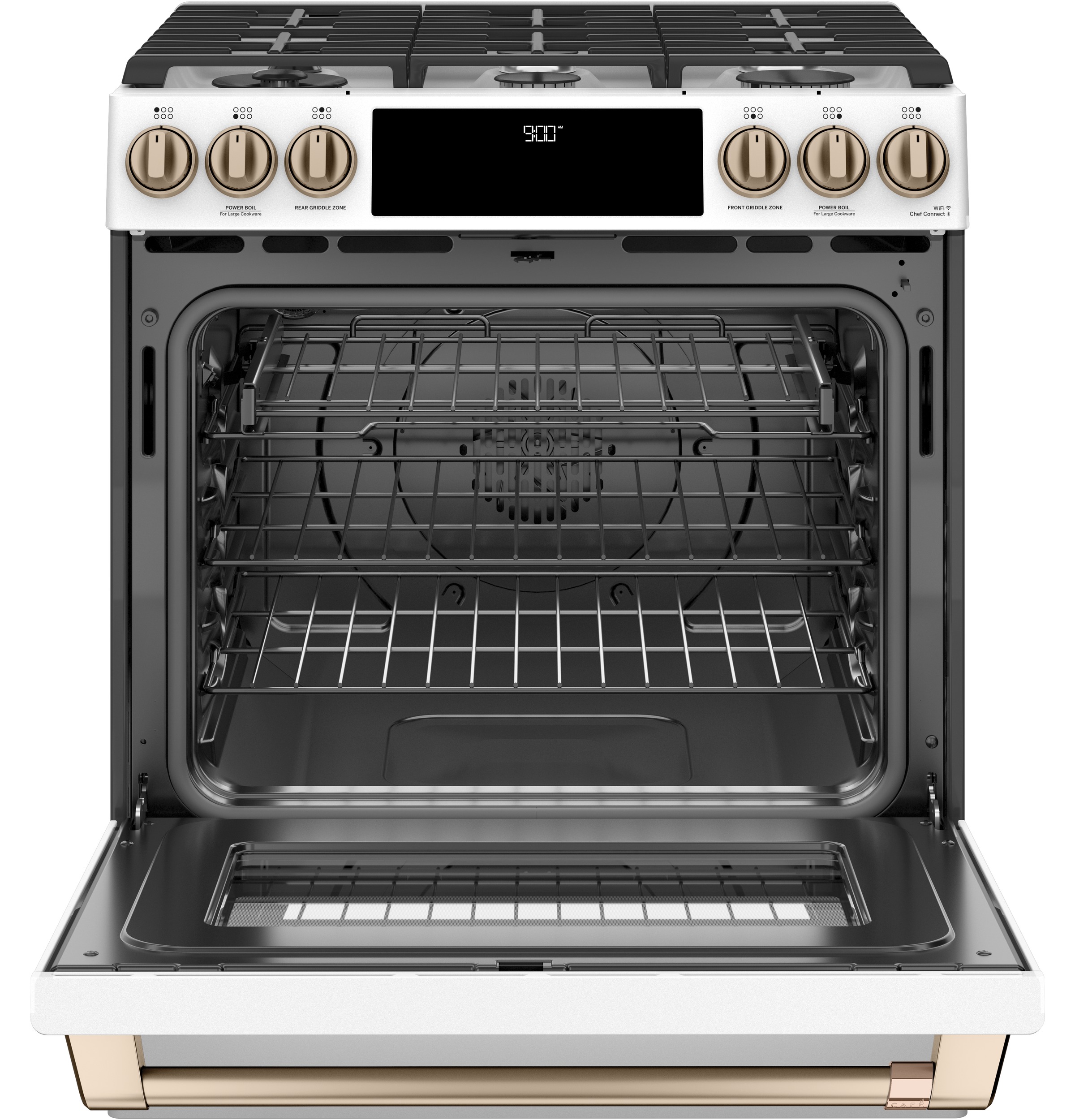 Cafe C2s900p4mw2 Cafe 30 Smart Slide In Front Control Dual