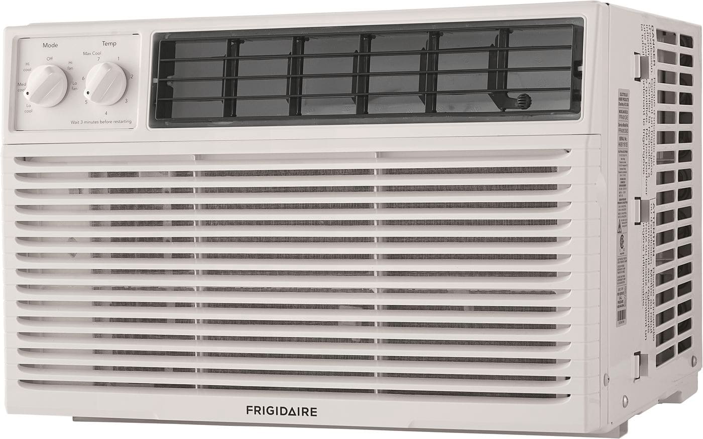 Model: FFRA081ZAE | Frigidaire 8,000 BTU Window-Mounted Room Air Conditioner