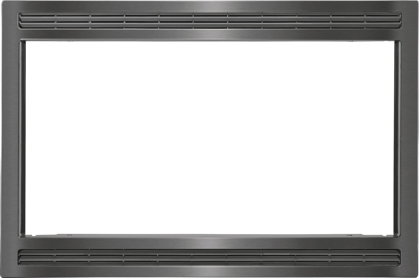 Model: MWTK27KD | Frigidaire Black/Stainless 27" Microwave Trim Kit