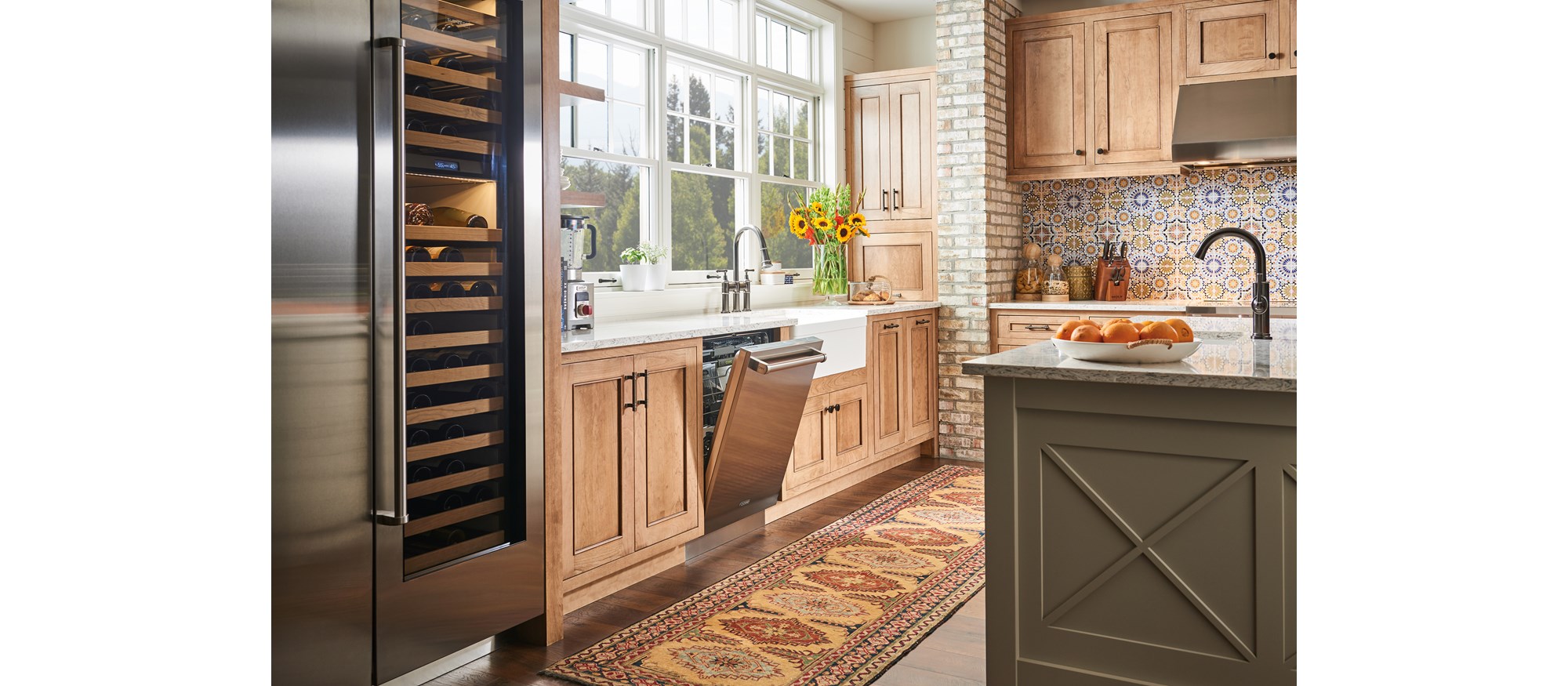 Cove DW2450 24" Dishwasher Panel Ready Albo Appliance in Maple