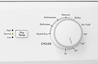 Gas Washer/Dryer Laundry Center - 3.9 Cu. Ft Washer and 5.5 Cu. Ft. Dryer