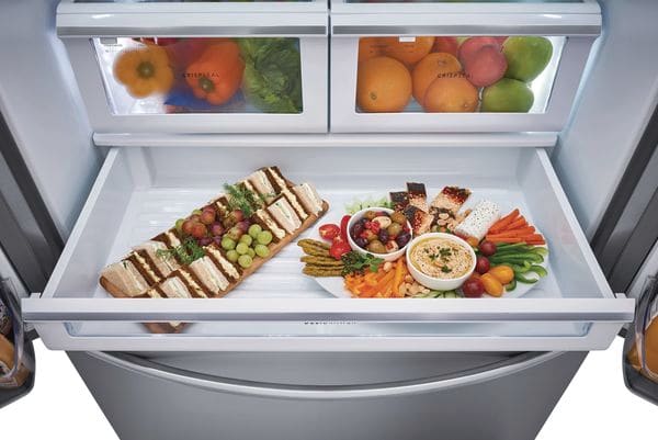 Model: FGHG2368TF | Frigidaire 22.4 Cu. Ft. Counter-Depth French Door Refrigerator