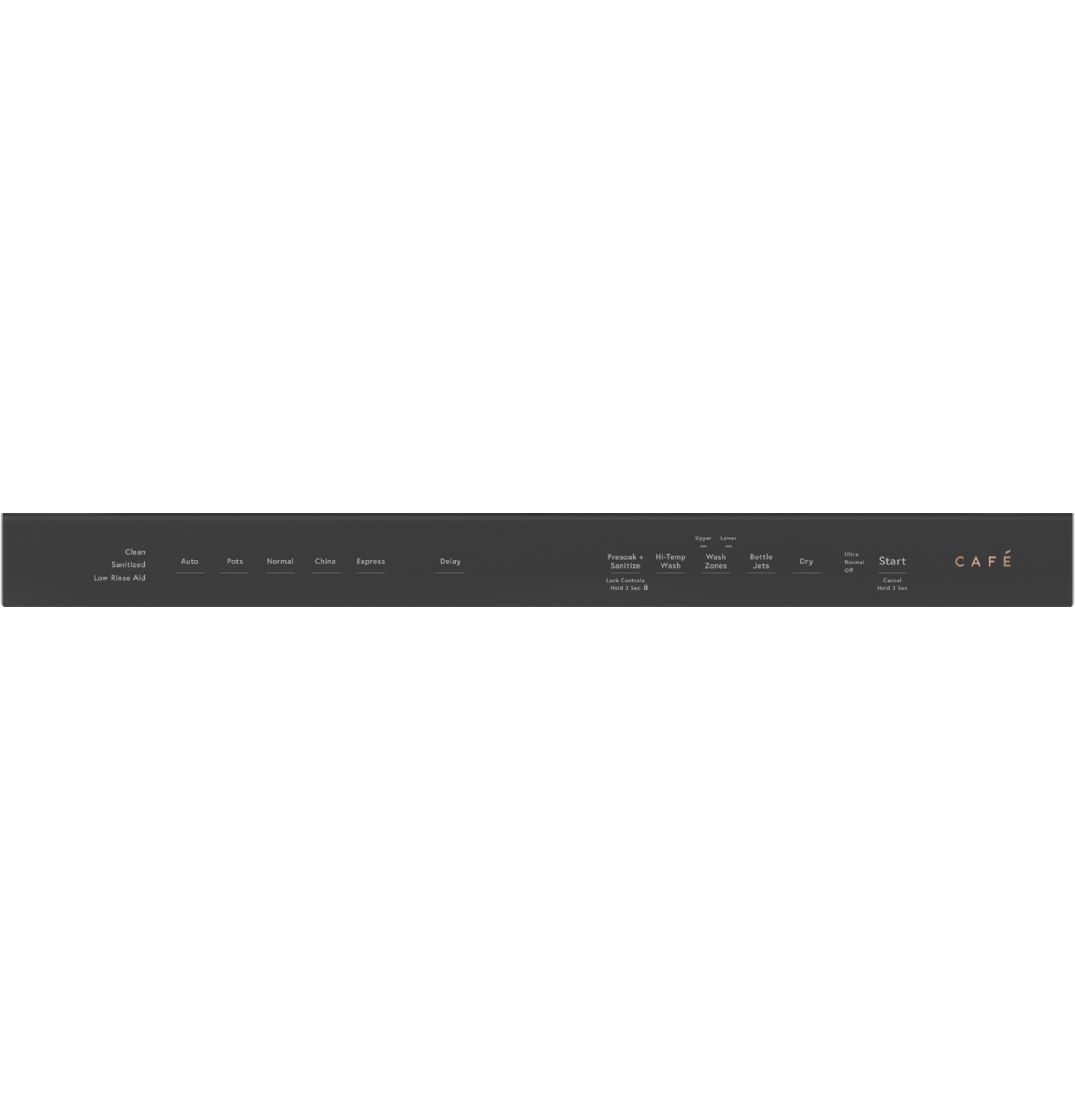 Café™ Stainless Steel Interior Dishwasher with Sanitization and Ultra Dry