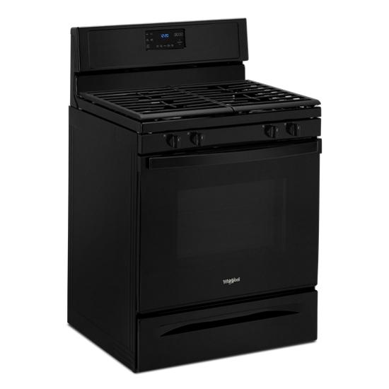 Model: WFG515S0JB | Whirlpool 5.0 cu. ft. Whirlpool® gas range with SpeedHeat™ burner
