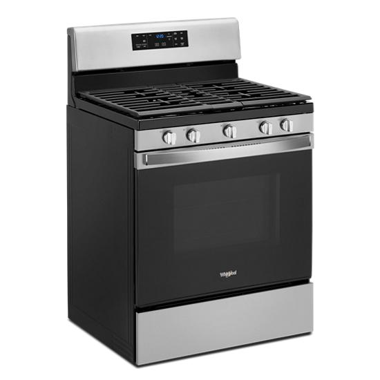 Whirlpool 5.0 cu. ft. Whirlpool® gas range with center oval burner