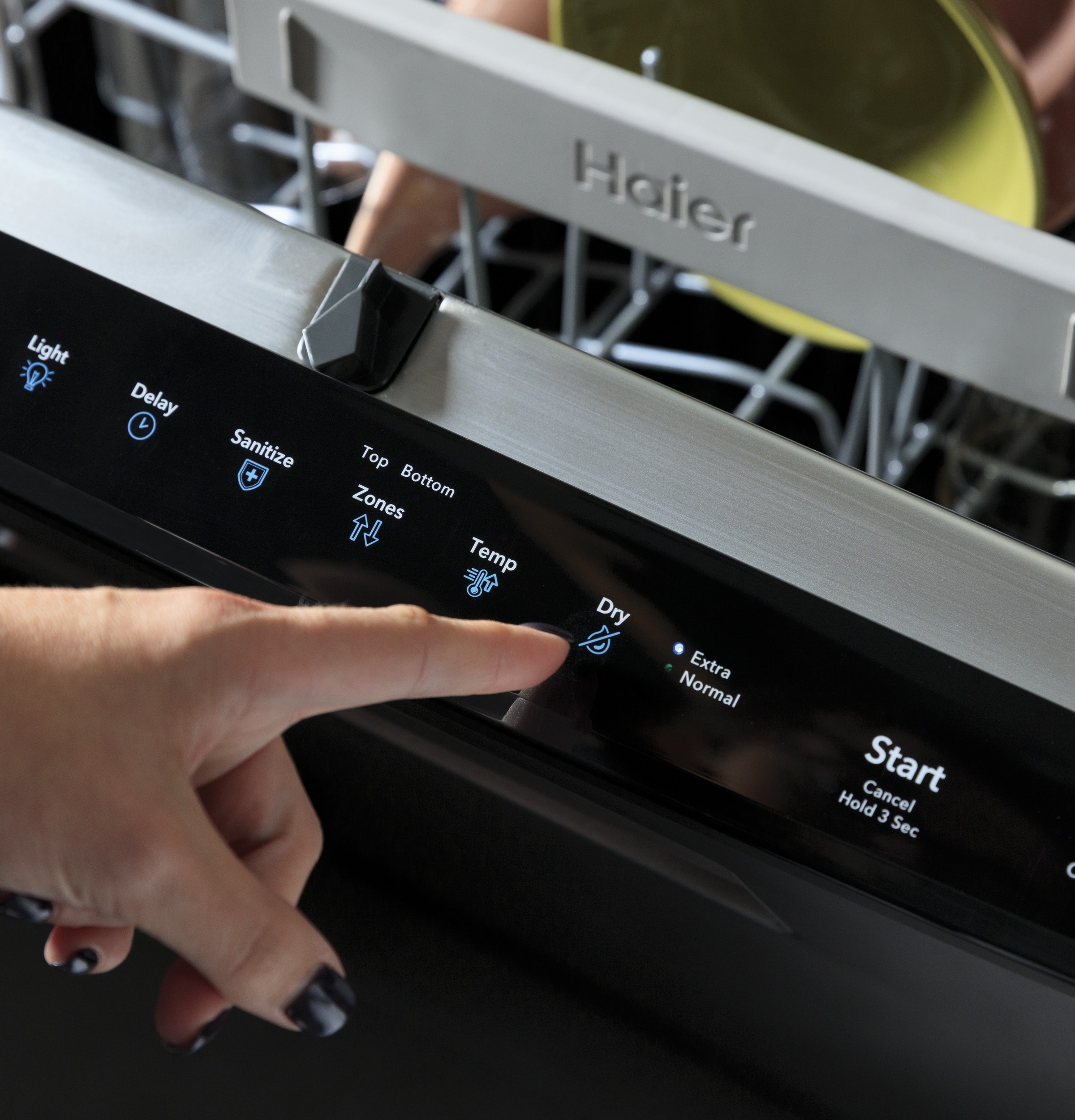 Haier QDP555SYNFS Haier Smart Top Control with Stainless Steel