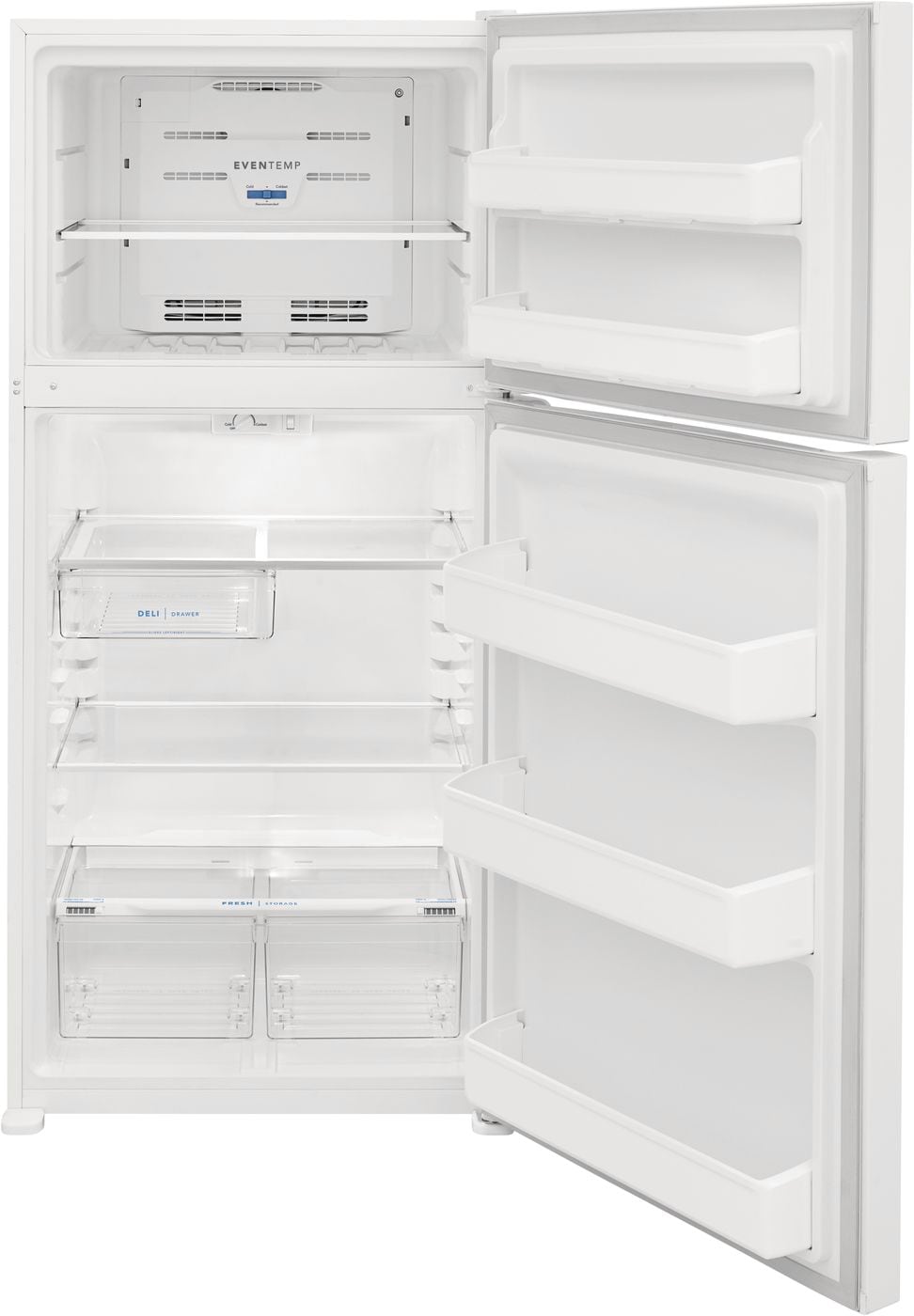 Frigidaire FFHT1835VW 18.3 Cu. Ft. Top Freezer Refrigerator Albo